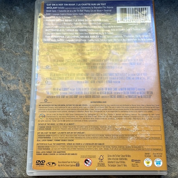 Liz Taylor Greatest Classic Legends Hollywood DVD set collection - Picture 2 of 3